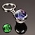 halpa Riipukset ja koristeet-12 tähdistöä valaiseva avaimenperä lasipallo riipus horoskooppi avaimenperä hohtaa pimeässä avaimenperäpidike miehille naisille syntymäpäivälahjat