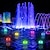 billige Undervannslamper-solenergi flytende basseng lys vanntette led ball lys rgb farge skiftende basseng dam fontene hage fest badekar dekorasjon