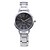 abordables Montres à quartz-Montre quartz pour femmes avec bracelet LOVE ensemble de bijoux montre analogique de mode de luxe montre en acier inoxydable numérique cadeau pour elle