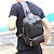 Недорогие Сумки, чехлы и рукава для ноутбуков-Винтажный мужской нагрудный рюкзак из искусственной кожи, повседневная модная мужская сумка-мессенджер, рюкзак, сумки через плечо, маленькая сумка на одно плечо