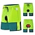 cheap Men&#039;s Shorts, Tights &amp; Pants-Men&#039;s Cycling MTB Shorts Bike Shorts 3D Padded Shorts Bike Shorts Baggy Shorts Mountain Bike MTB Road Bike Cycling Sports Breathable Quick Dry Lightweight Reflective Strips fluorescent green Black