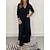cheap Women&#039;s Two Piece Set-Women&#039;s Plus Size 2 Pieces Pajamas Pajama Top and Pant Sets Fashion Casual Soft Pure Color Polyester Home Daily Bed V Wire Breathable T shirt Tee Long Sleeve Pant Summer Spring Black White