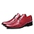 halpa Miesten Oxford-kengät-Miesten Oxford-kengät Derby-kengät Juhlakengät Korkeat kengät Liiketoiminta Englantilainen Joulu Juhlat joulu Kiiltonahka Korkeutta lisäävä Nauhat Musta Valkoinen Punainen Kevät Syksy