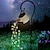 cheap Pathway Lights &amp; Lanterns-Watering Can Solar Lights Waterproof Copper Lights 36 LEDs for Outdoor Pathway Backyard Deck Lawn Patio Walkway 2 Modes Light Control