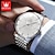 お買い得  機械式腕時計-Olevs トップブランドの高級メンズ腕時計機械式自動ビジネス腕時計男性用防水カレンダー腕時計 6653
