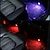 cheap Car Interior Ambient Lights-Wireless LED Car Interior Ambient Lights Remote Control Decoration Auto Roof Foot Atmosphere Lamp Multi-colors
