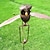 levne dekorativní zahradní kůly-zásobování přeshraniční nezávislá stanice venkovní kovové umění realistické zahradní umění pták zahradní nádvoří ozdoby sova