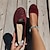 olcso Női lapos sarkú cipők-Női Lapos Extra méret Kényelmes cipők Szabadtéri Napi Tömör szín Nyár Lapos Kerek orrú Alkalmi minimalizmus Háló Papucs Világossárga Stétszürke Vörösbor