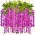 cheap Artificial Flowers-Artificial Plants Fabric Vine Wedding Wall Flower 12 Vine