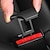 billiga Förvaring till bilen-1 st bilsäkerhetsbälte spänne klämma säkerhetsbälte stoppklämma universal bilbälte fästklämmor tillbehör