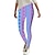 levne dívčí 3D spodky-Děti Dívčí Legíny Grafika Módní Venkovní 7-13 let Léto Vodní modrá Fialová
