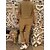 cheap Jumpsuits-Women&#039;s Jumpsuit Solid Color Pocket Streetwear Crew Neck Street Daily Short Sleeve Regular Fit Black Camel Gray S M L Summer