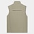 preiswerte Herren Angelweste-Herren Anglerweste Weste für Wanderer Ärmellos Oberbekleidung Shirt Außen Atmungsaktiv Schnelltrocknend Multi Pocket Leichtgewichtig Tasche Schnalle Chinlon Schwarz Sahne Armeegrün Arbeit Angeln