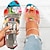cheap Women&#039;s Slippers &amp; Flip-Flops-Women&#039;s Slippers Outdoor Beach Block Heel Sandals Outdoor Slippers Summer Open Toe Chunky Heel Elegant Casual Loafer PU Multicolor