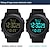 お買い得  デジタル腕時計-男性 digitalwatch 多機能ミリタリーアウトドアスポーツ腕時計発光 led デジタル時計ビッグダイヤル防水ラバーストラップ電子時計学生のための子供