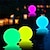 cheap Underwater Lights-16-Color LED Glowing Beach Ball 40cm 60cm Remote Control Waterproof Inflatable Floating Pool Light Yard Lawn Party Lamp