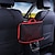 billige Utstyr for å organisere i bilen-bilnettlomme håndveskeholder bilseteryggorganisatorer mesh-oppbevaring ekstra plass