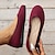billige Flade sko til kvinder-kvinders åndbare mesh slip-on flats – lette afslappede sommersko med polstret indersål til daglig brug