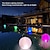 Χαμηλού Κόστους Υποβρύχια Φώτα-16 χρωμάτων led λαμπερή μπάλα παραλίας 40cm 60cm τηλεχειριστήριο αδιάβροχο φουσκωτό φωτιστικό πισίνας αυλής γκαζόν πάρτι