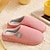 cheap Home Slippers-Women‘S Thick Bottom Home Slippers Household Plush Slippers Anti-Slip Thermal Slippers Back To School College Student