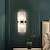 abordables Apliques de pared de cristal-Lámparas de pared modernas de cristal apliques de pared aplique de pared de cristal para dormitorio 220-240v 5 w