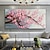 levne Krajinomalby-ruční olejomalba nástěnné umění moderní abstraktní květina květ krajina domácí dekorace výzdoba rolované plátno bez rámu nenatažené