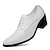 halpa Miesten Oxford-kengät-Miesten Oxford-kengät Derby-kengät Juhlakengät Liiketoiminta Englantilainen Häät Juhlat Kiiltonahka Korkeutta lisäävä Nauhat Musta Valkoinen Kevät Syksy