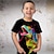 tanie chłopięce koszulki 3D-Dla chłopców 3D Graficzny Zwierzę Dinozaur Podkoszulek T-shirt Krótki rękaw Druk 3D Lato Wiosna Aktywny Sport Moda Poliester Dzieci 3-12 lat Na zewnątrz Codzienny Regularny