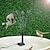 abordables Eclairages immergés-fontaine solaire pompe à eau bassin de jardin solaire fontaine cascade en plein air baignade des oiseaux eau vue fontaine décoration de jardin sans éclairage