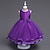 Χαμηλού Κόστους Φορέματα για πάρτι-Παιδιά Κοριτσίστικα Φόρεμα Φόρεμα για πάρτυ Συμπαγές Χρώμα Αμάνικο Επίσημο Γάμου Ειδική Περίσταση Δίχτυ Μοντέρνα Λατρευτός Πριγκίπισσα Βαμβάκι Μακρύ