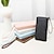 cheap Wallets-Men&#039;s Women&#039;s Wallet Coin Purse Credit Card Holder Wallet PU Leather Shopping Daily Zipper Waterproof Lightweight Durable Solid Color White Pink Blue