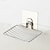cheap Soap Dishes-2pcs Stainless Steel Soap Dish Holder Self Adhesive Wall Mounted Soap Sponge Holder Soap Saver Rack For Home Kitchen Bathroom Shower Bathroom Accessories