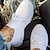 Χαμηλού Κόστους Γυναικεία Sneakers-Γυναικεία Αθλητικά Παπούτσια Παπούτσια για περπάτημα Αθλητικά Flyknit απορρόφηση των κραδασμών Προστατευτική Επένδυση Αναπνέει Ελαφρύ Τρέξιμο Περπάτημα Στρογγυλή Μύτη Καοτσούκ Πλεκτό Καλοκαίρι Άνοιξη