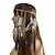 رخيصةأون اكسسوارات تصفيف الشعر-عصابة رأس رائعة من ريش الطاووس البوهيمي - مثالية للغجر الهندي &amp; أسلوب الهبي!
