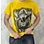 お買い得  男性の 3d t シャツ-男性用 Tシャツ 面白いTシャツ グラフィック 動物 おかしい クルーネック 衣類 3Dプリント アウトドア 日常 半袖 プリント ヴィンテージ ファッション デザイナー