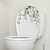 halpa Kylpyhuonelaitteet-uusi vihreä kasvi wc-seinätarra wc-koriste itseliimautuva seinätarra