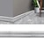 billige Tapetkanter-seje tapeter 3d ensfarvet tapet kantvægmaleri opgrader dit hjem med 3d skumkantforseglingsstrimmel wallsticker - anti-kollisionsvandtæt og fortykket klæbende 8x230cm/3.2&quot;x90.55&quot;