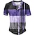 cheap Men&#039;s Henley T Shirt-Men&#039;s Waffle Henley Shirt Tee Henley Graphic Color Block Clothing Apparel 3D Print Outdoor Casual Button Short Sleeve Fashion Designer Basic