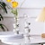 tanie Wazony i kosze-kreatywne wazony z wielu połączonych szklanych kulek proste i przezroczyste pojemniki na kwiaty wazon z kulkami dekoracyjne dekoracje odpowiednie do użytku w pomieszczeniach o każdej porze roku