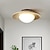 billige GCC Flushmounts og semi-flushmounts-led taklampe 12cm geometriske former innfelt lys keramisk tre kunstnerisk stil formell stil taklys for korridor varm hvit 110-240v