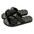 preiswerte Hausschuhe und Flip-Flops für Herren-Herren Hausschuhe Slippers Übergrössen Hausschuhe im Freien Strandpantoffeln Brautkleider schlicht Strand Design Outdoor Strand PVC Atmungsaktiv Halbschuhe Schwarz Grün Kaki Sommer