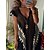 cheap Women&#039;s Dresses-Women&#039;s Casual Dress Swing Dress Summer Dress Long Dress Maxi Dress Modern Casual Geometric Striped Mesh Print Outdoor Daily Holiday V Neck Short Sleeve Dress Loose Fit Black Blue Summer Spring S M L