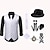 cheap Historical &amp; Vintage Costumes-Retro Vintage 1920s Outfits Party Costume Vest Waistcoat The Great Gatsby Gentleman Men&#039;s Holiday Christmas Fashion Carnival Masquerade Prom Vest