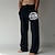 abordables Pantalon en coton et lin pour hommes-Homme Vêtement de rue Hawaïen Design Crânes Imprimés Photos Pantalon pantalon été Pantalon de plage 3D effet Cordon Taille elastique Impression 3D Taille médiale Casual du quotidien Vacances
