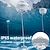 billige Undervandslys-flydende poollys solar poollys med rgb farveskiftende vandtætte poollys, der svæver til swimmingpool om natten hængbare led disco glødkuglelys til damhave baghave