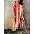 cheap Beach Dresses-Women&#039;s Cover Up Beach Dress Beach Wear Split Long Dress Maxi Dress Snake Print Casual Half Sleeve V Neck Outdoor Daily Black Red 2023 Summer Spring One Size