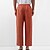 cheap Linen Pants-Men&#039;s Trousers Summer Pants Drawstring Elastic Waist Straight Leg Stripe Comfort Breathable Casual Daily Holiday Fashion Classic Style Brown