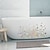 voordelige Decoratieve Muurstickers-lentebloem vlinder raamsticker verwijderbare woondecoratie glazen etalage badkamer bad oppervlak elektrostatische sticker