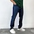 baratos Jeans Masculino-Homens Jeans Calças Calças jeans Bolsos Perna reta Tecido Conforto Respirável Ao ar livre Diário Para Noite Moda Casual Preto Azul Escuro