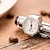 levne Quartz hodinky-1ks pop módní dámské pánské prsteny na prst hodinky quartzový strojek nastavitelný pásek z nerezové oceli módní šperky prsten elastický pásek